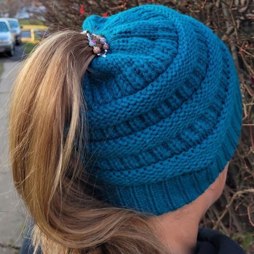 Beanie for High Ponytail