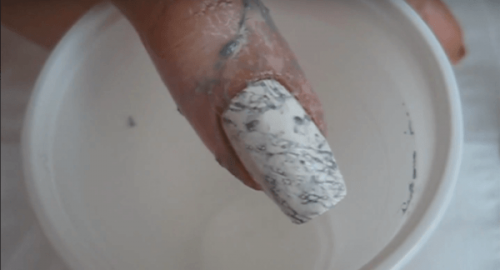 Making Water Marble Pattern